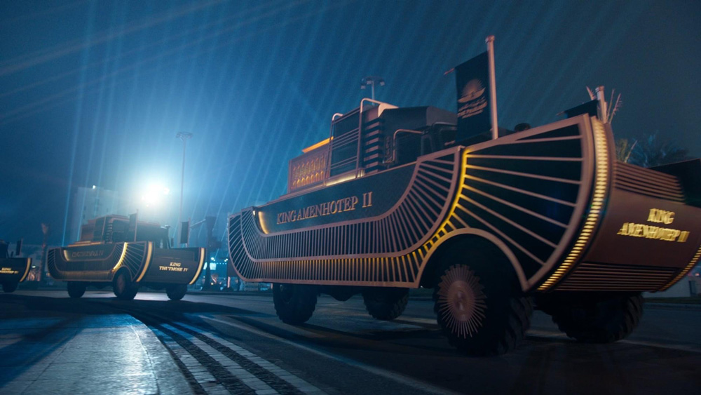 Pharaohs Golden Parade
